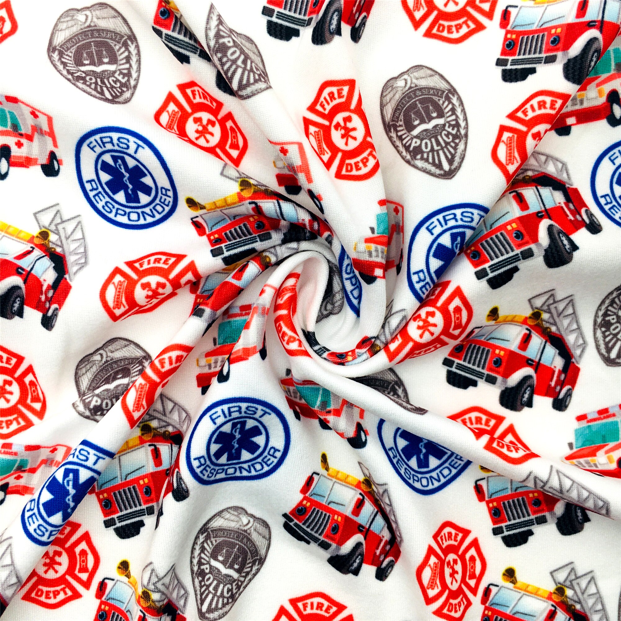 Nurse Double Brushed Poly Knit Fabric For Patchwork Tissue Sewing Quilting Needlework Material DIY Handmade Dress,1Yc16036: 1104791