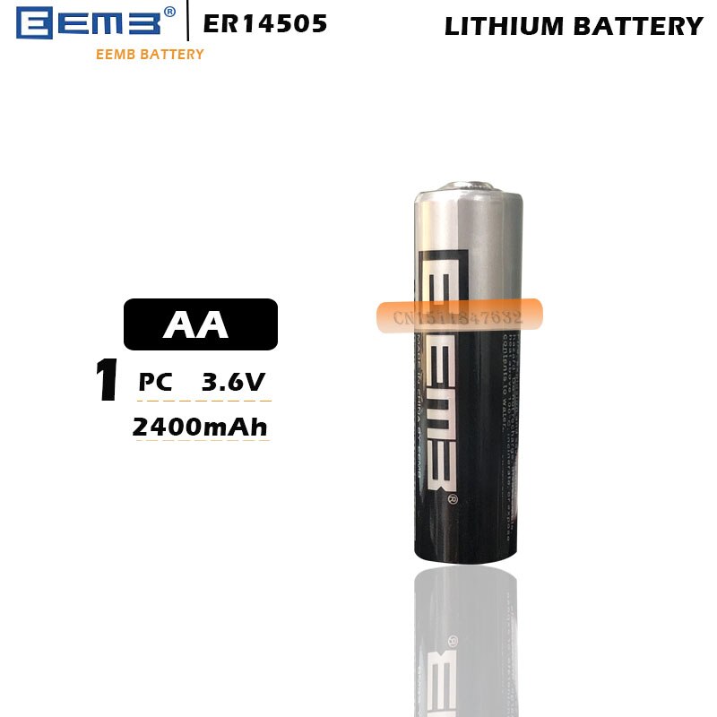 1 Pcs Eemb ER14505 ER14505H Aa 3.6V 2400 Mah Energie Lithium Batterij Slimme Meter Batterij