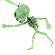 OTOKY Kinderspeelgoed Zal De nachtlampje Kleine Skelet Plank Sleutelhanger Pull Ghost Sleutelhanger sleutelhanger