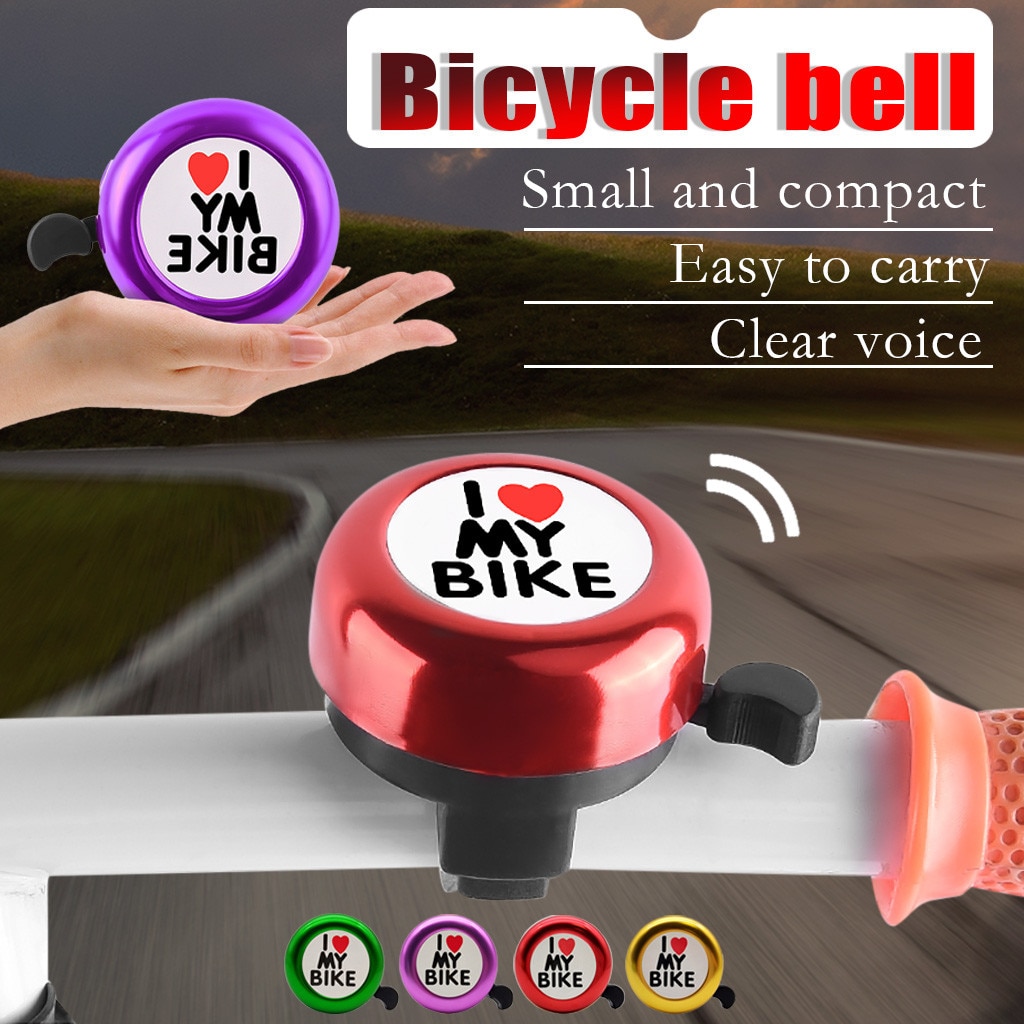 Aluminum Alloy Bicycle Bell Aluminum Mini Bicycle Bell Ring Mtb Bike Cycling Safty Handlebar Bell Alarm#50