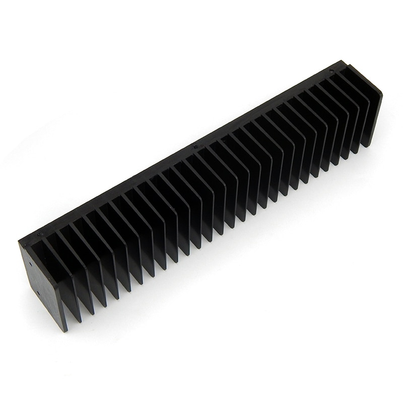 Diy Radiator Aluminium Heatsink Voor Versterker Elektronische Warmteafvoer Cooling Cooler 300*50*85Mm Koellichaam