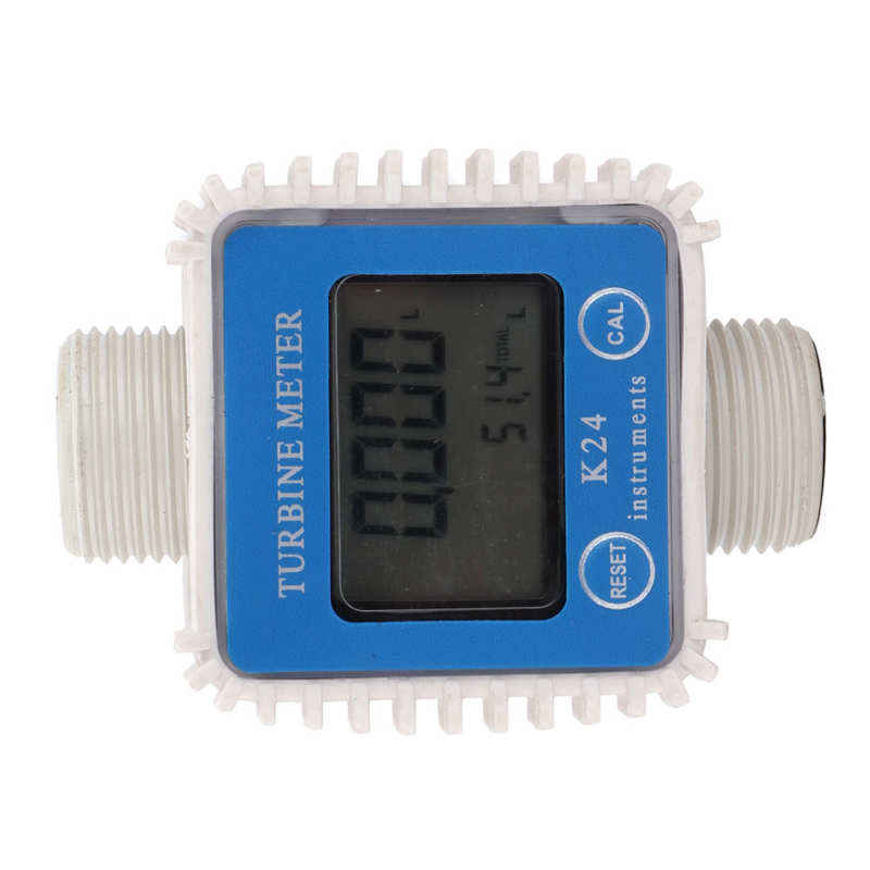 Flow Meter Flow Meter Indicator Electronic Digital LCD for Diesel Gasoline Oil Methanol