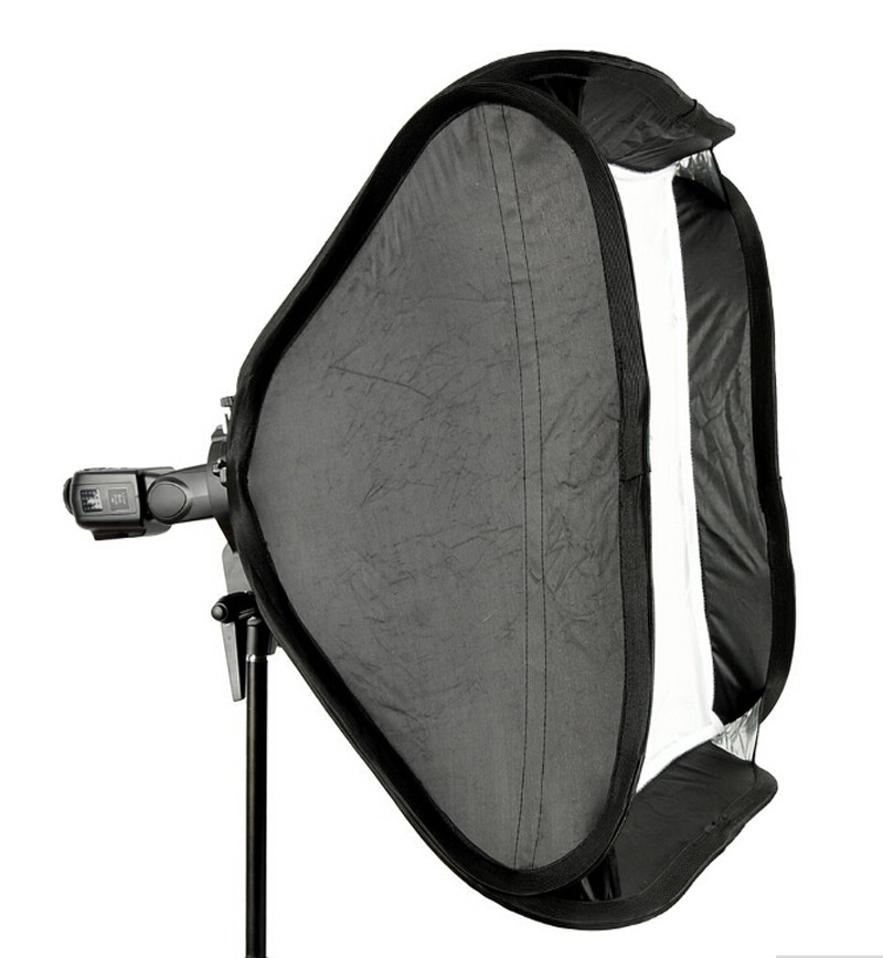 GODOX 40x40cm/50x50cm/60x60cm/80x80cm Softbox with S-Type Bracket Stable Bowens Mount Flash Bracket Mount Foldable Softbox Kit