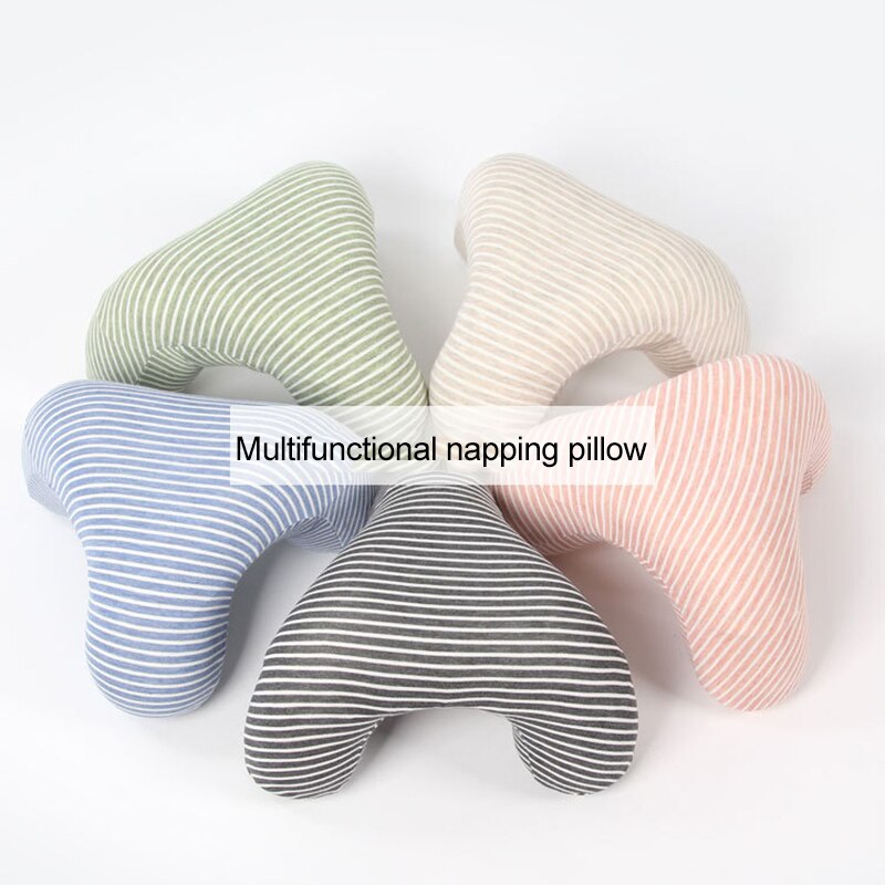 Oreiller de sieste en mousse à mémoire de forme, sac de couchage pour étudiants, oreiller de sieste