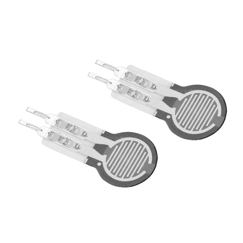 Kraft sensor ,2 stk 20g-2kg høy presis motstandstype tynn film trykk sensor sensor