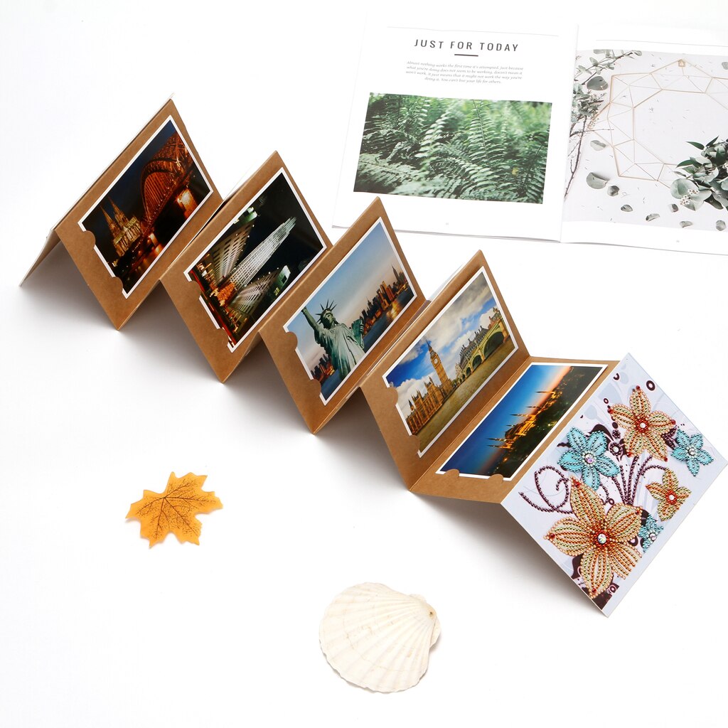 DIY Special Shaped Diamond Painting Photo album Fotoalbum Diamond Embroidery Mosaic Christmas Cards Postcards Birthday Xmas
