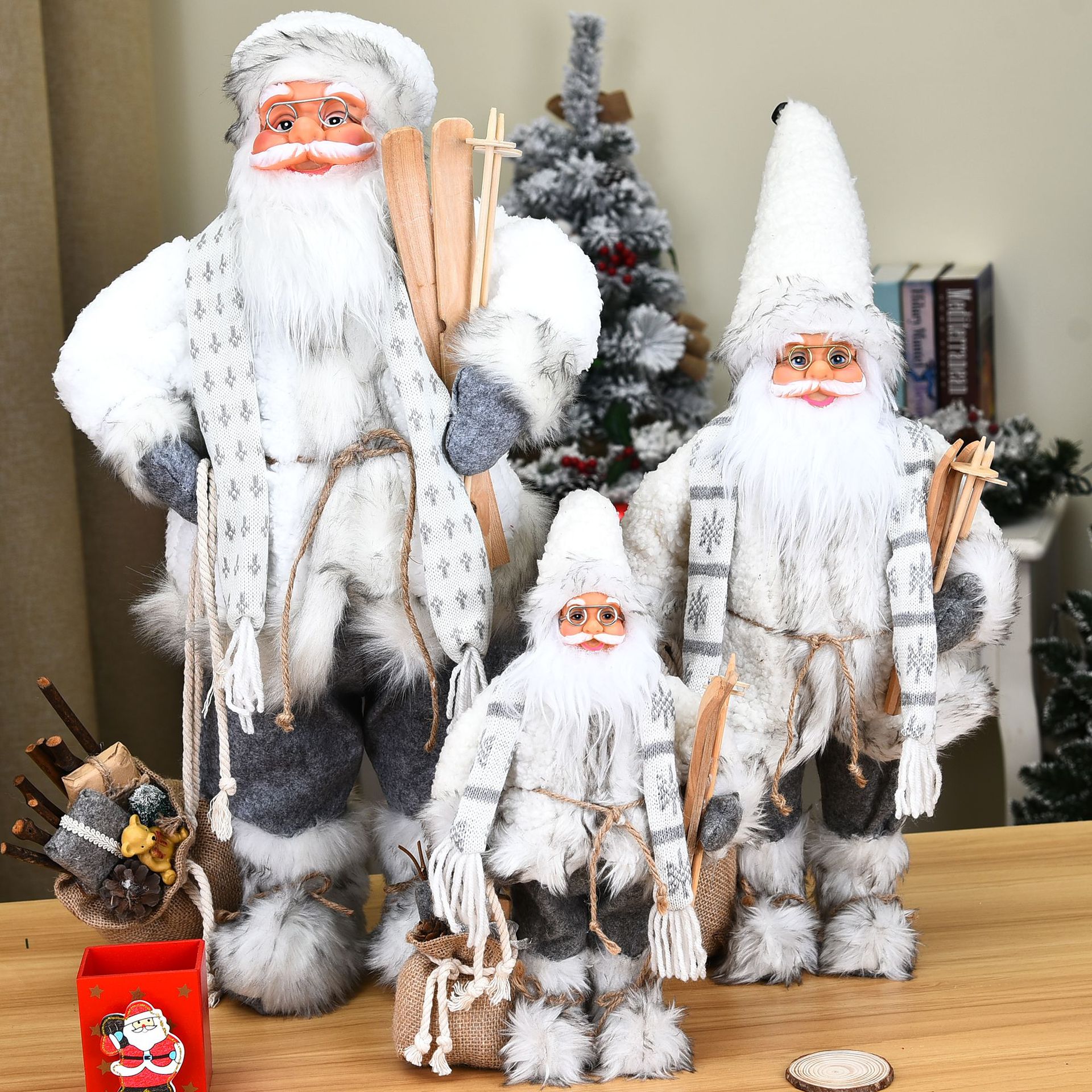 Leuke Kerstman Kinderen Speelgoed Home Decoratie Mode Kerstman Ornamenten