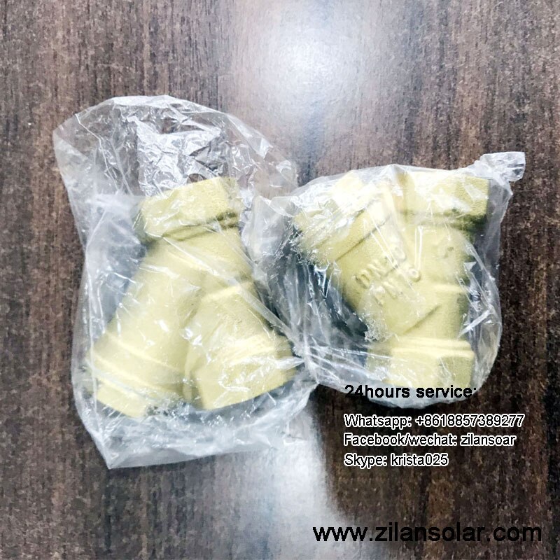 1/2" brass Y stainer