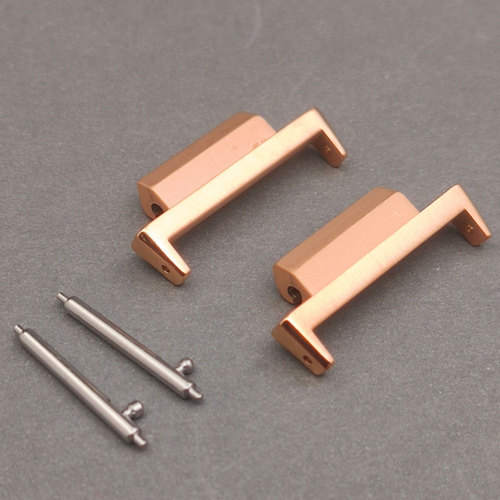 22mm Width Stainless Steel Connector Adapter for Casioak GA2100 DW-5600 Quick 16mm Refit GA-110/100/120 GD-100 Watch Accessories: XXXXXL / White Black
