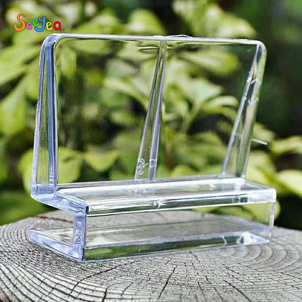 Soporte de tapa de acrílico para acuario, Clip para tapa superior de Acuario, estante de soporte, suministros para pecera