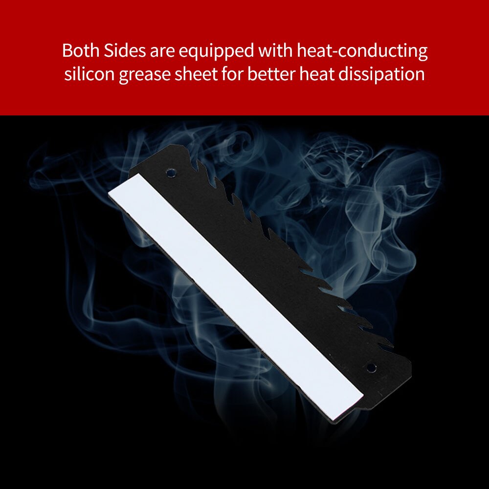 JONSBO NC-1 Desktop Memory Heatsink Cooler Shell RGB Light Automatic Change Aluminum Heat Sink Cooling Vest
