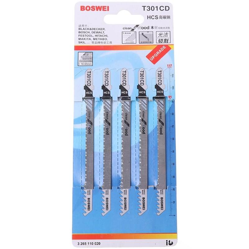 Mastercraft U-Shank HCS Jigsaw Blade Set For Wood, 5-pc | Canadian Tire