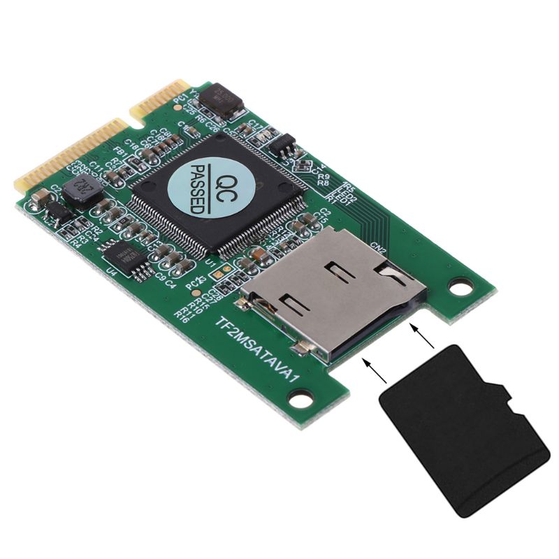 Micro SD TF Card to mSATA SSD Adapter mSATA SSD to Micro SD TF Card Converter for PC Computer Laptop