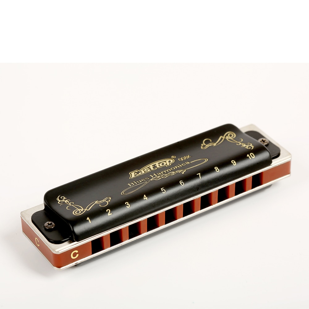 Jazz Blues 10 Holes Harmonica Musical Instrument
