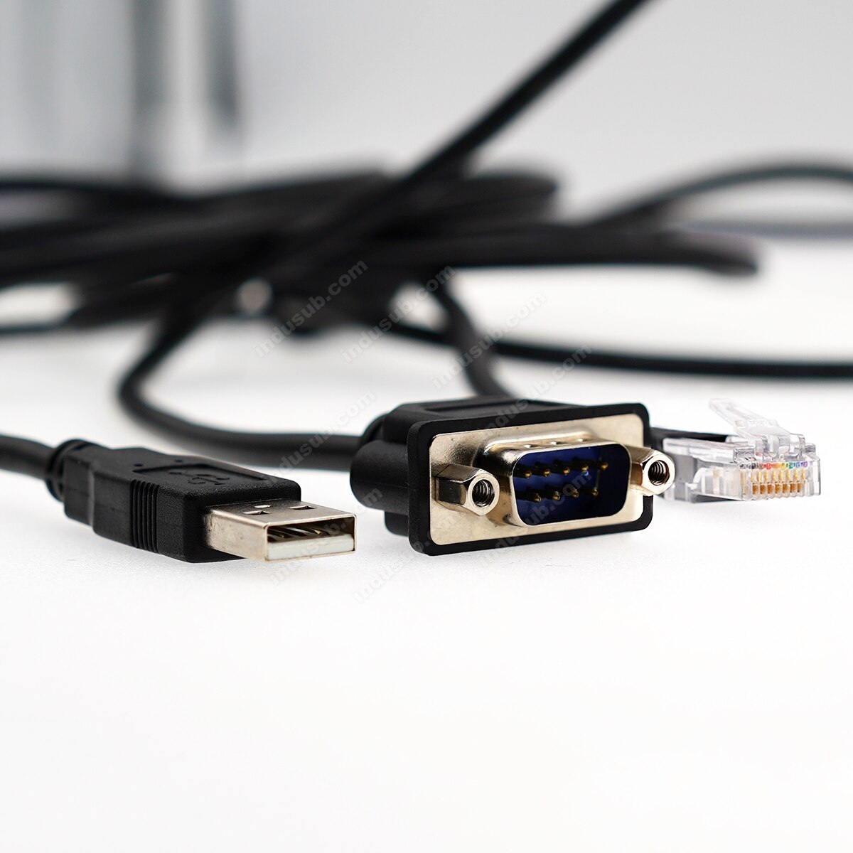 InduSub OEM 1747-UIC 1747 UIC 1747UIC USB/DH485 Interface Converter Programming Cable for A-B SLC5/01/02/03/05 PLC