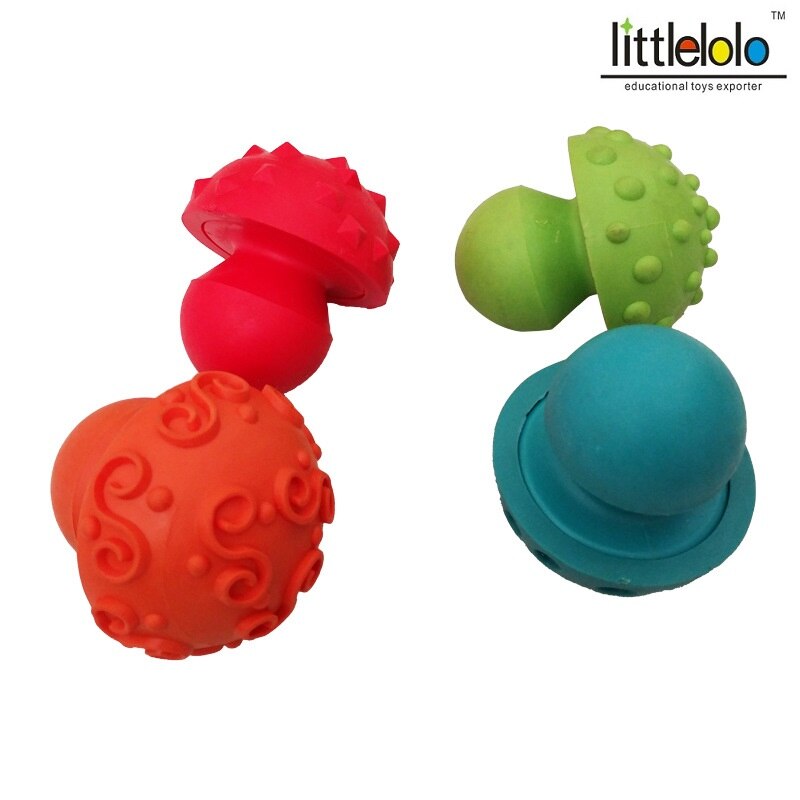 Børn legetøjsbaby pædagogisk tegning legetøj plasticine model rullestift plasticine lerform diy blomst dekoration rullebørste 4 stk
