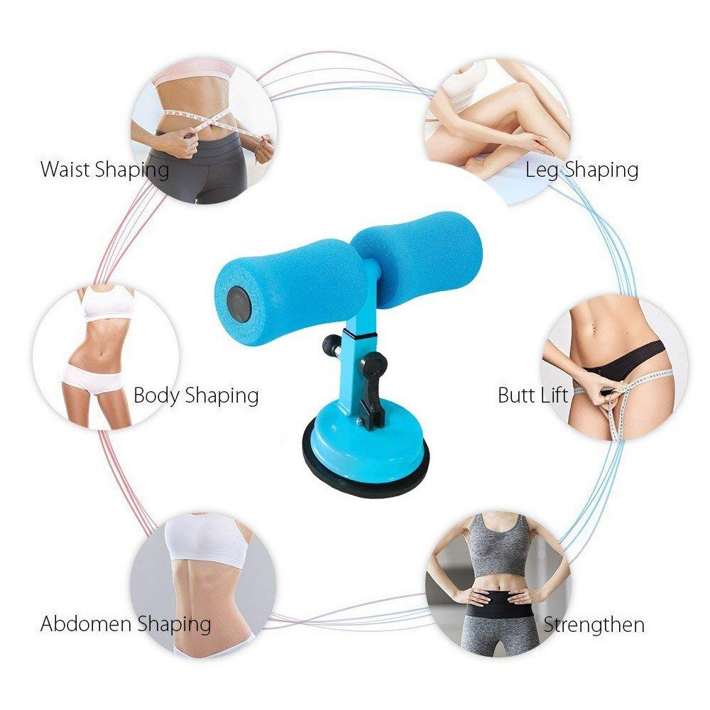 Multifunctionele Fitness Sit-Ups Assist Device Osculum Soort Vacuüm Zuignap Abdominale Curl Extra Apparaat
