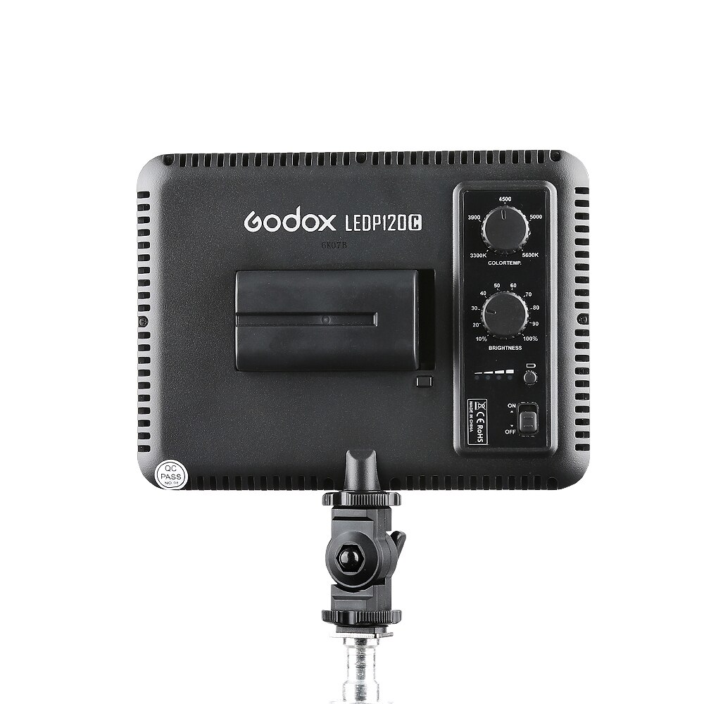 Godox LEDP 120C 116 stks Ultra Slim LED Studio Video Continu Licht Dimbaar met Dimmer Lamp voor Camera Camcorder