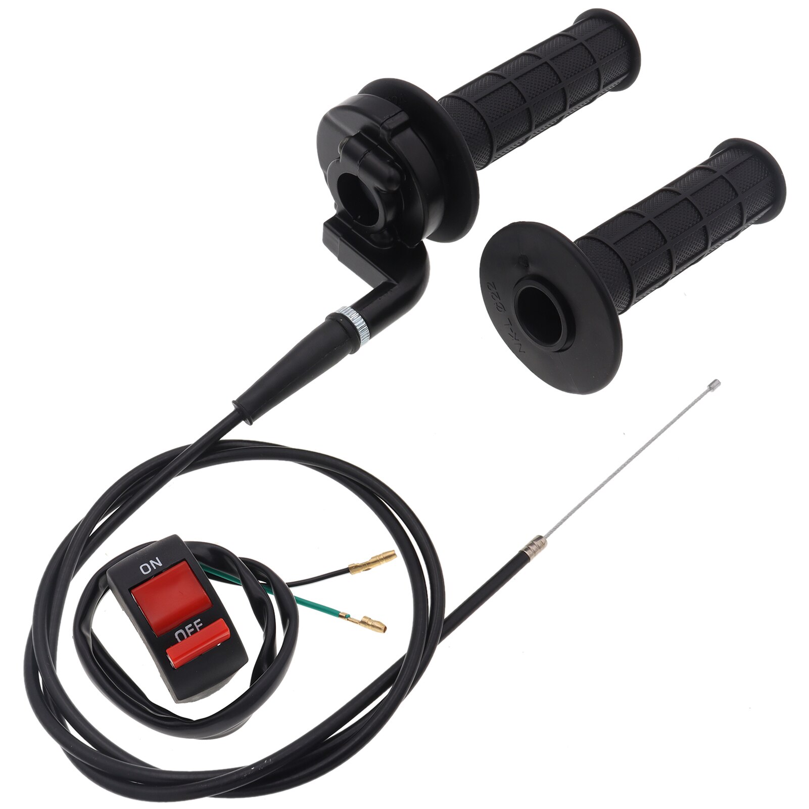 22Mm Twist Gashendel Grip Kit Met Kabel Aan/Uit Schakelaar Voor 125CC 150CC 250CC Atv Dirt Quad pit Bike