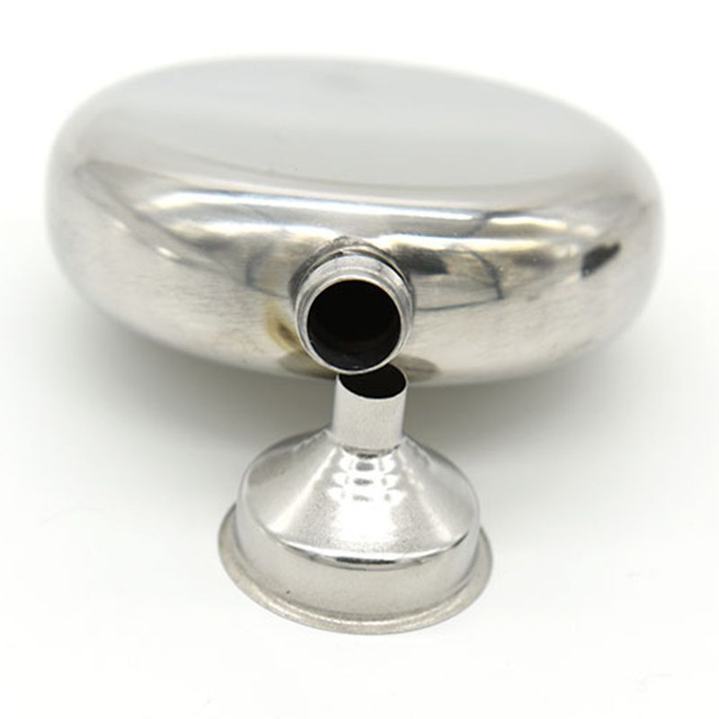 5oz runda höftflaskor whiskey alkoholflaska i rostfritt stål med tratt utomhus drinkware vinflaska för män, kvinnor