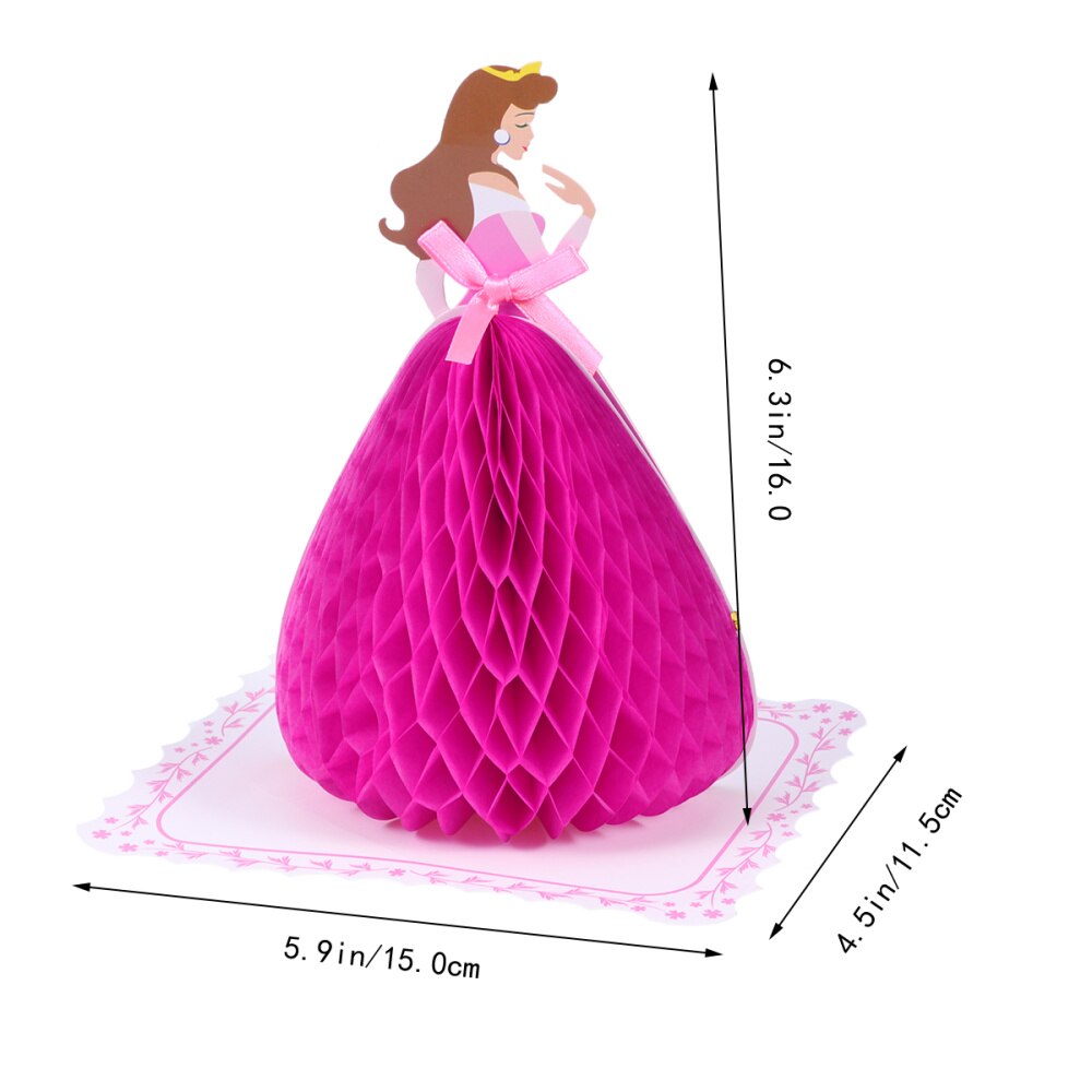 1 Pc Pop Up Paper Birthday Blessing Card 3D Greeting Cards Birthday Card Birthday Card for Women Girls