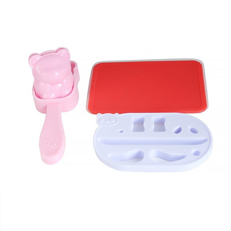 1 Set Cute Panda Sushi Rice Mold Decor Cutter Sandwich DIY Tool Japanese Rice Ball Christmas Tree Halloween Pumpkin Molds