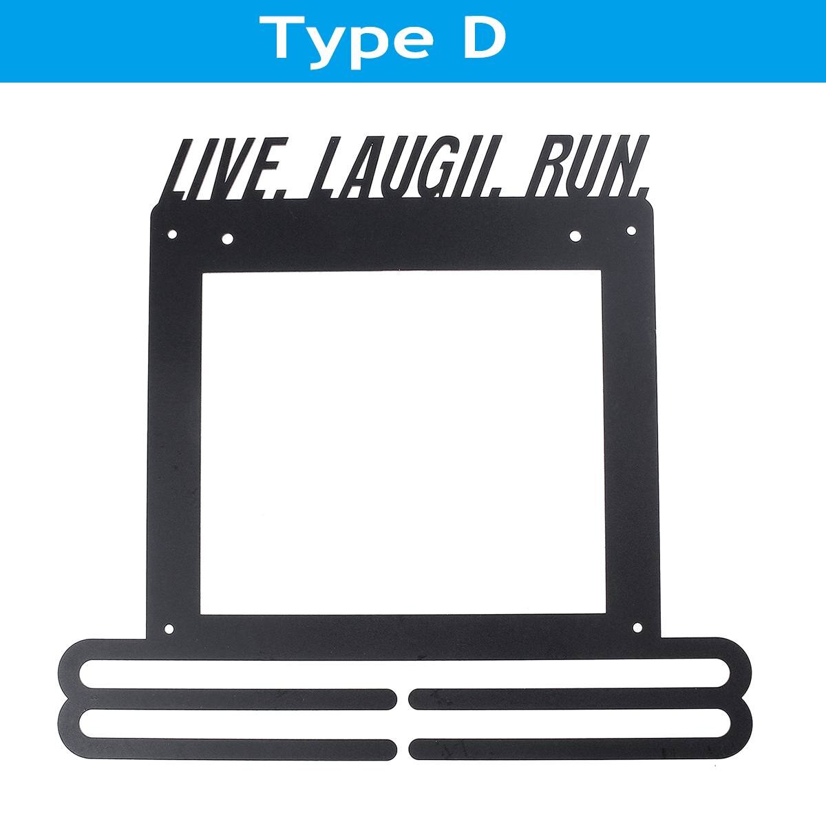 Holdbart stål medalje bøjle medalje holder display stativ løb svømme gymnastik maraton cykel sport medalje hjem dekoration