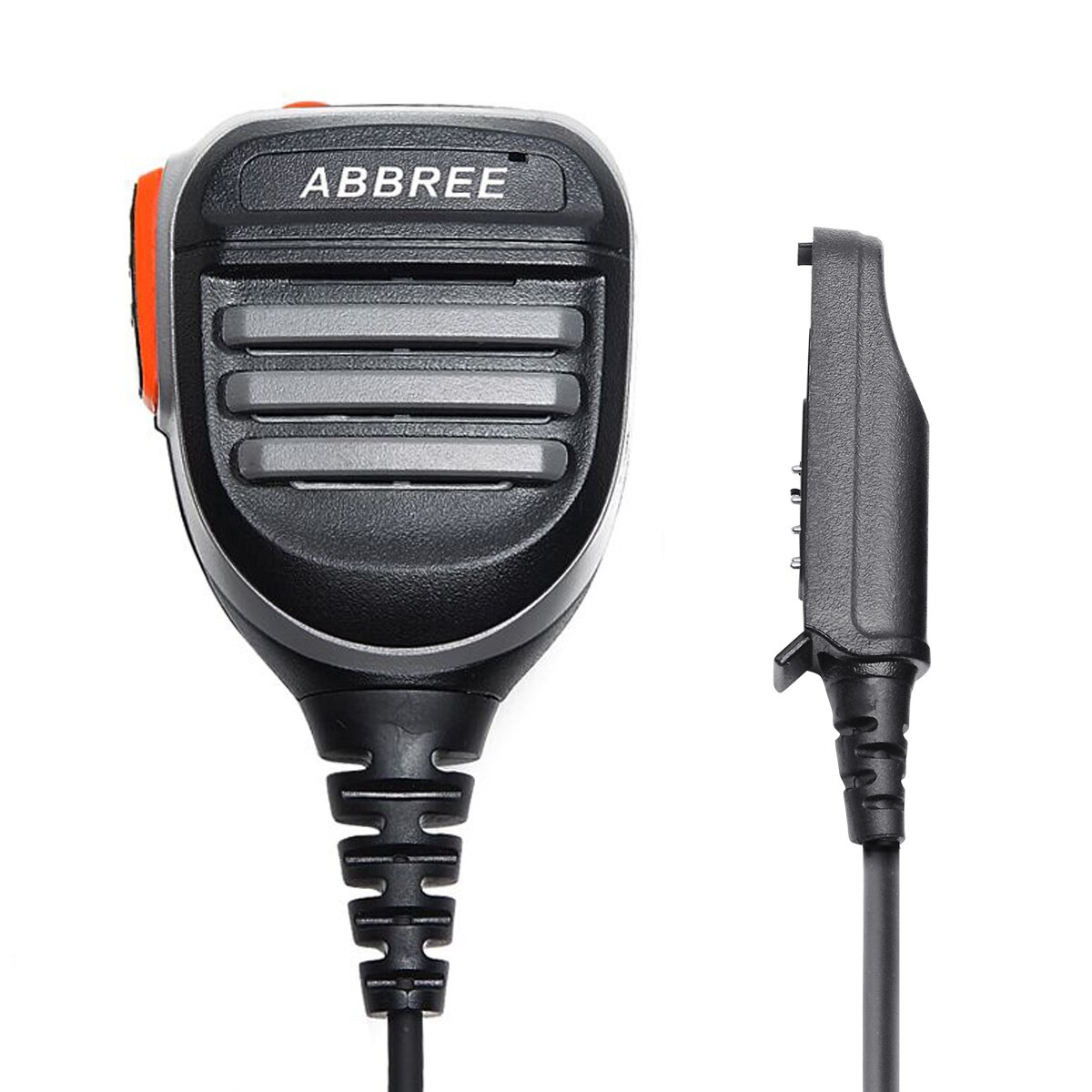 ABBREE AR-780 PTT Waterproof Speaker Mic For Baofeng Waterproof BF-9700 UV-9R Plus UV-XR Walkie Talkie Radio: Speaker Mic