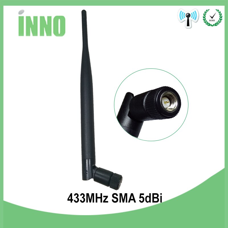 1 stücke 433MHz Antenne 5dbi SMA Stecker Falten 433 mhz antena gerichtet antenne drahtlose Empfänger für Lorawan 433 m