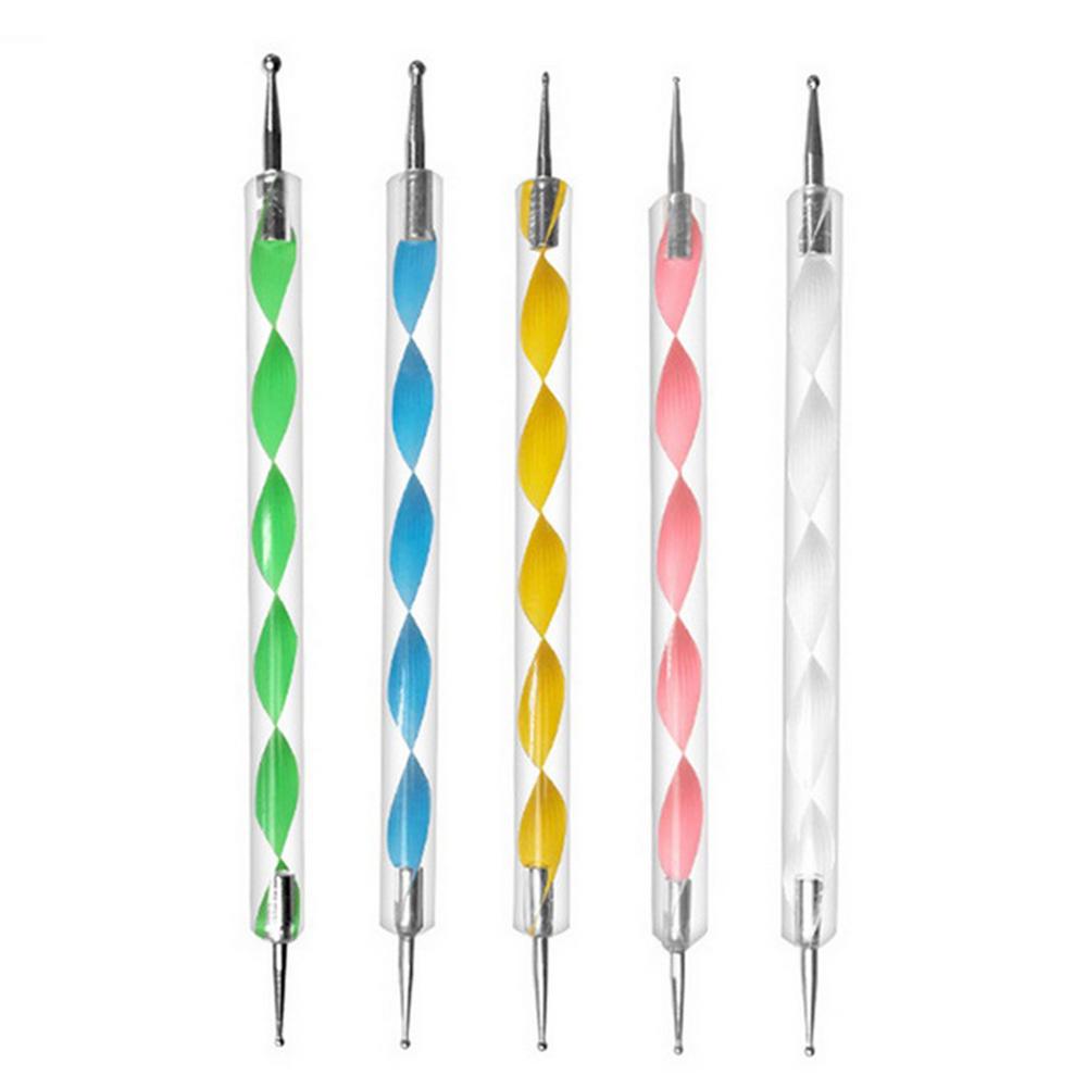 25PCS Mandala Dotting Tools Set Pen Dotting Tool Mandala Stencil Ball Stylus Paint Tray Painting Rock Coloring Drawing Supplies