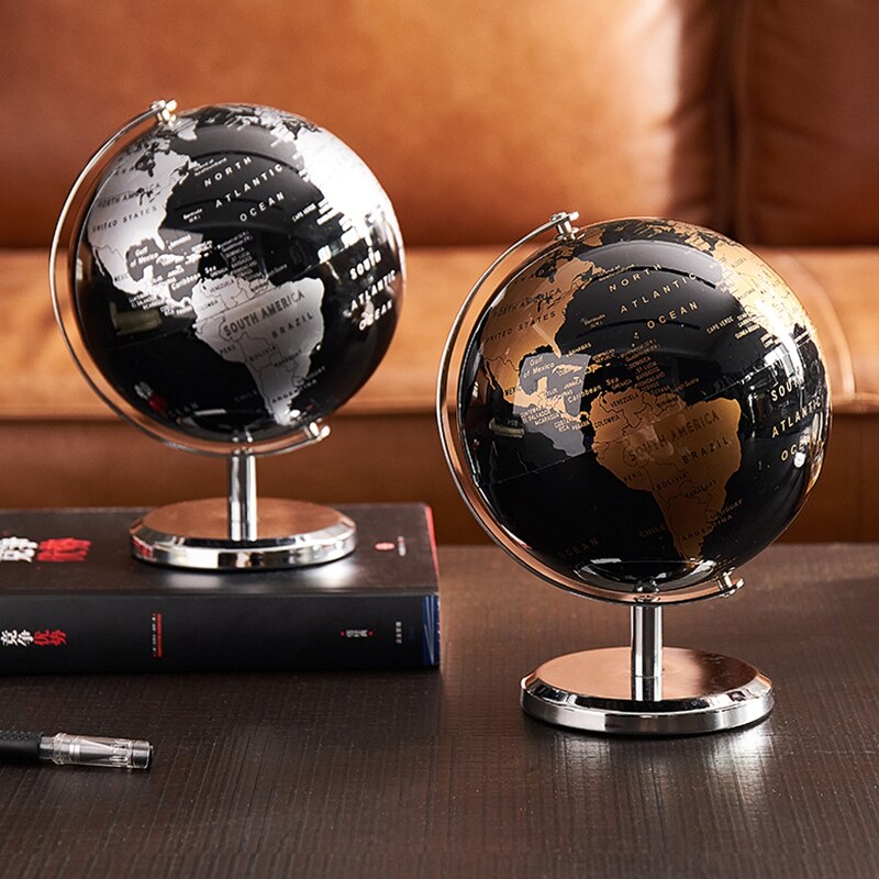 Nordic black water globe living room office decoration ball study desk decorations