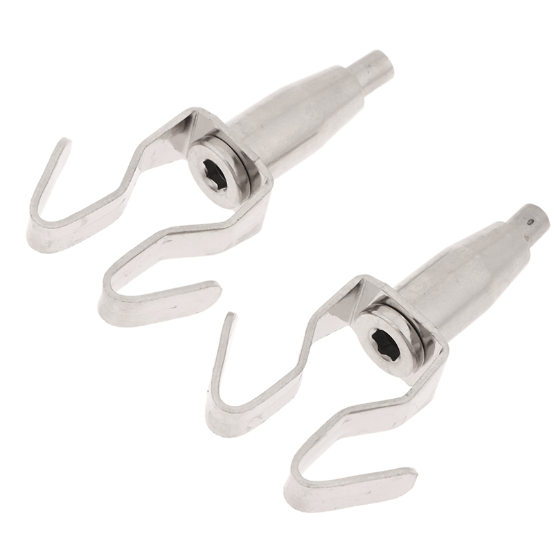 2 st silverfärgade justerbara vajerkrokar tavelskena displayhängande krokar galleri upphängningssystem tillbehör: Silver-