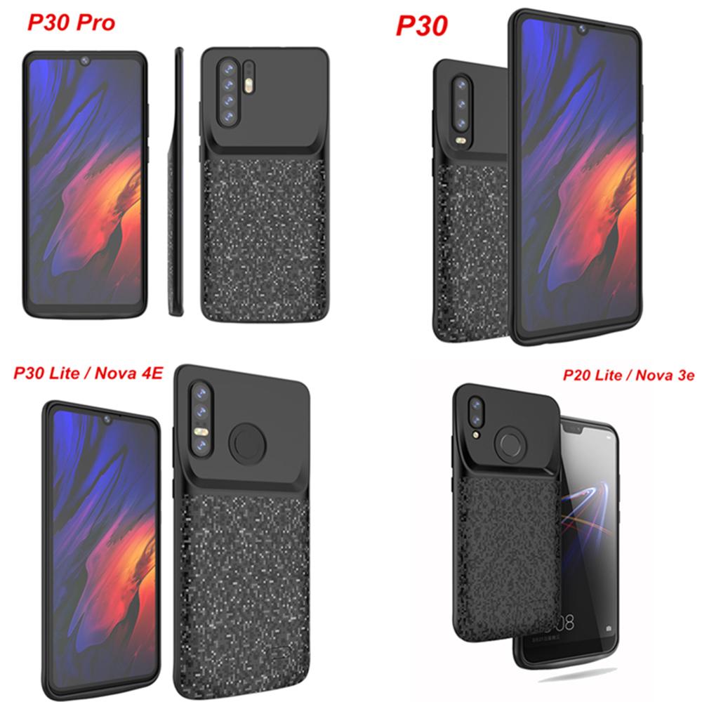 For Huawei P20 Lite P30 Lite P30 Pro P30 Mate 20 Mate 20 Pro Nova 3e Nove 4e Battery Charger Case Cover Power Bank