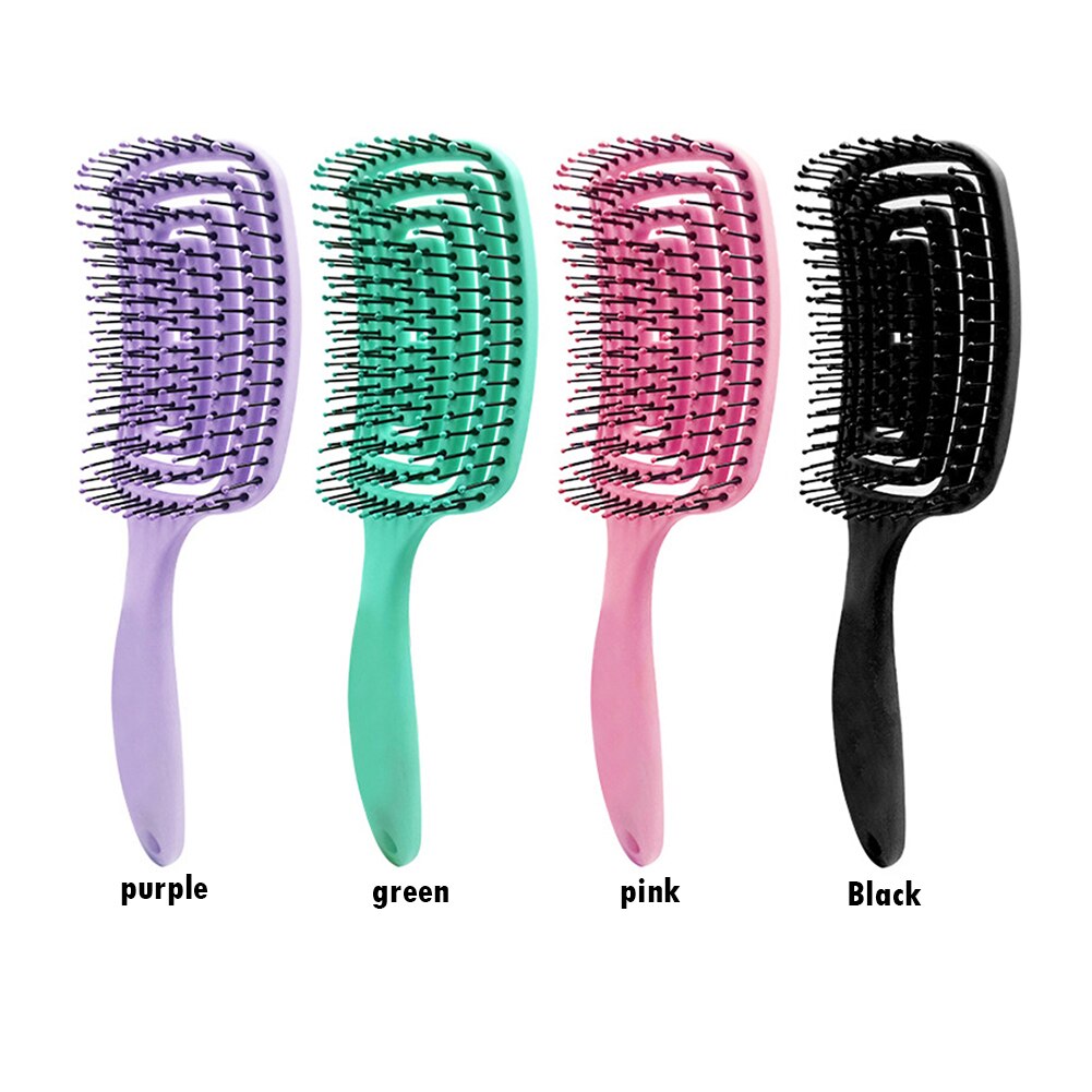 Arc Massage Kam Brede Tanden Anti-Statische Salon Styling Glad Haar Kammen Haarverzorging Kam Haarborstel