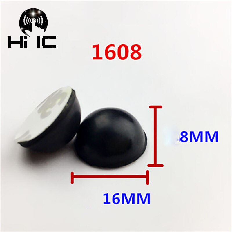 20 st halvklot trapetsformad pelare 3m högtalare förstärkare stötdämpare fötter pad vibrationsgummi anti-chock självhäftande