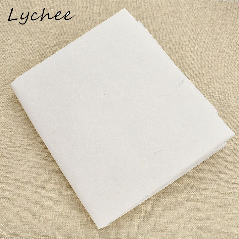 Lyche 1 Yard Scheuren Weg Borduren Stabilizer Backing Stof DIY Ambachtelijke Handgemaakte Handwerken Voering Papier Accessoires