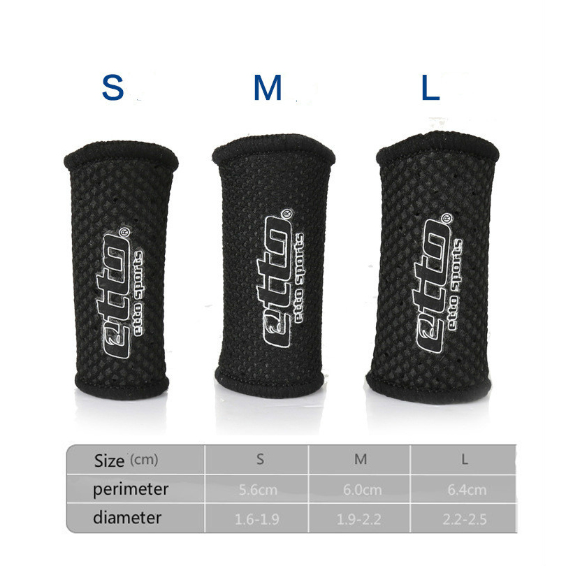 Sport Vinger Spalk Guard Finger Protector Sleeve Ondersteuning Basketbal Sport Aid Artritis Band Wraps Vinger Mouwen HBP029