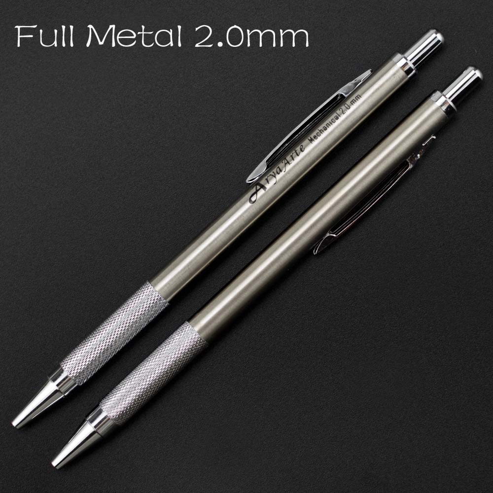 Full Metal 2.0mm Mechanical Drafting Drawing Pencil For Artist School And Office Stationeries