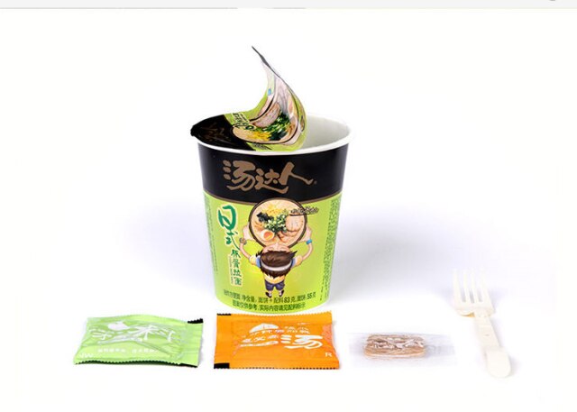 Tongyi Soep Master Japanse Tonkotsu Ramen Instant Noodle Cup Ramen Vat Instant Ramen Kleine Cup Noodle: Japanese bone flavor