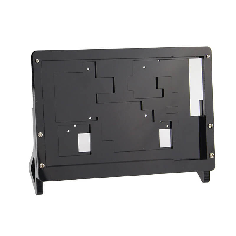 7 Inch Lcd Display Case Raspberry Pi Display Monitor Ondersteuning Standhouder Acryl Behuizing Beugel Voor Raspberry Pi 4B/ 3B + Case