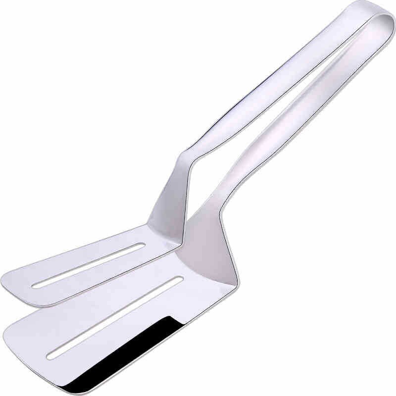 Rvs Eten Tang Gebakken Steak Ei Vis BBQ Clip Barbecue Klem Keuken Accessoires Kookgerei Onderdelen Gereedschappen: Default Title
