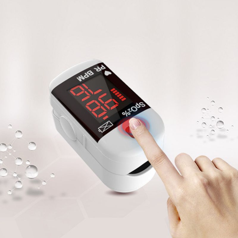 Pluse Oximiter Finger Blut Sauerstoff Sättigung Monitor Pluse Bewertung für Heimat Reise
