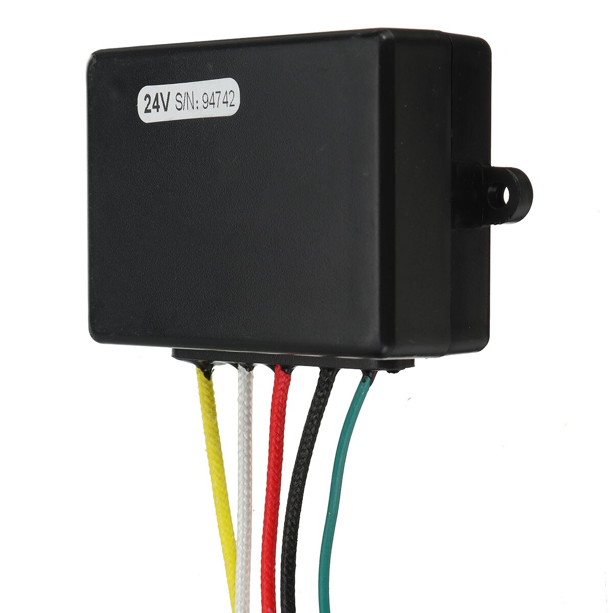 24V 98 feet/ 30 m Universal Car Wireless Winch Crane Remote Control Controller With Twin Handset Remote Range blue color