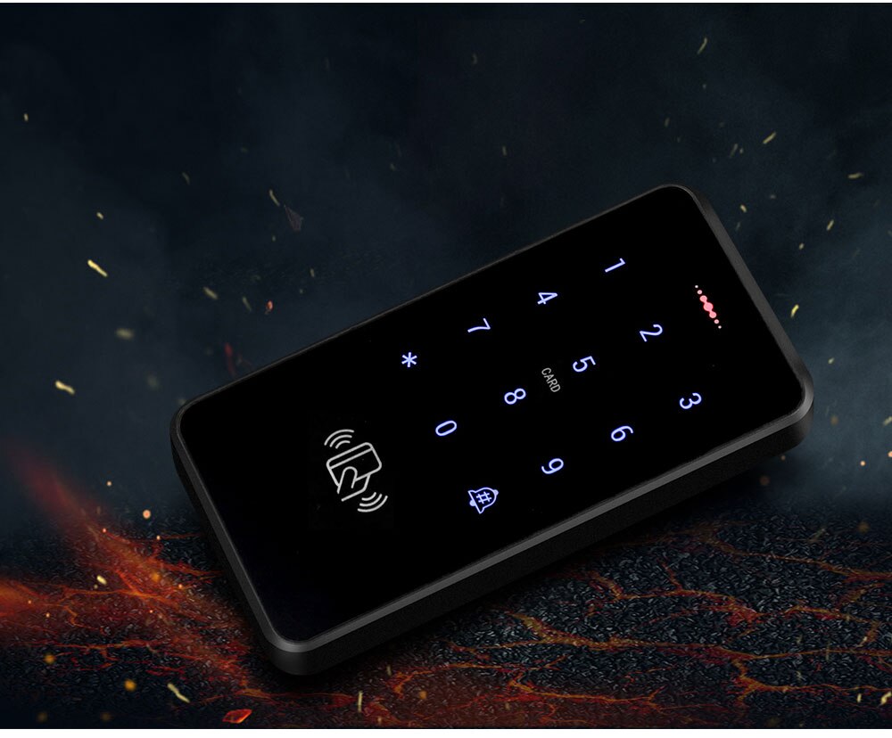 Diverse dør adgangskontrol system kit id tastatur adgangskontrol + strømforsyning + udgangsknap + elektriske dørlåse til kontor