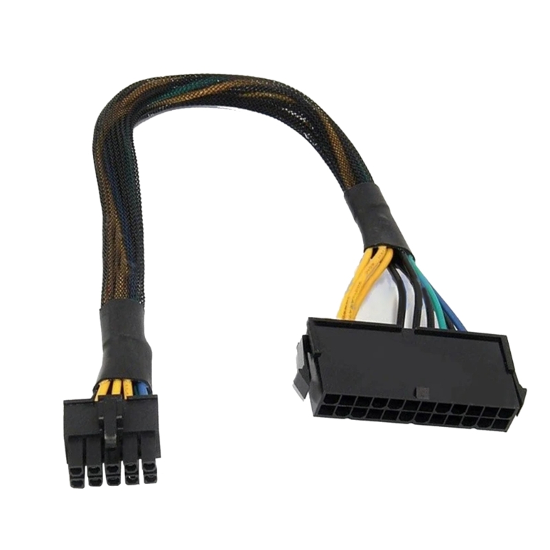 Cable adaptador ATX fuente alimentación principal PSU 24 pines a 10 pines para placa base