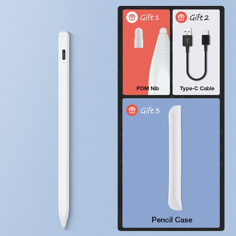 Apple pencil 1 2 voor ipad pro 11 12.9 ipad accessoires stylus pen voor ipad air mini ipad pencil funda de lápiz apple 애플펜슬 стилу: Universele stylus