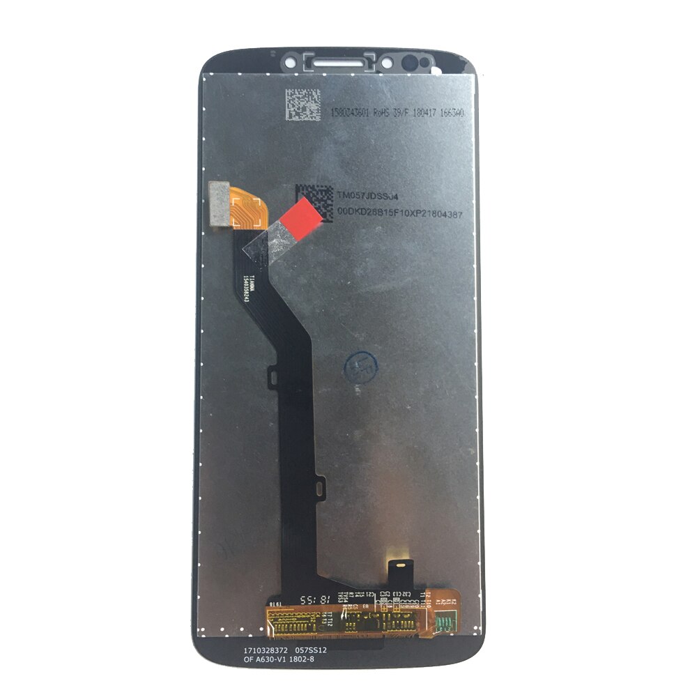 Lcd 5.7 "Voor Motorola Moto G6 Spelen Xt1922 XT1922-2 Lcd-scherm Touch Screen Panel Mobiele Telefoon Lcd Digitizer Vergadering