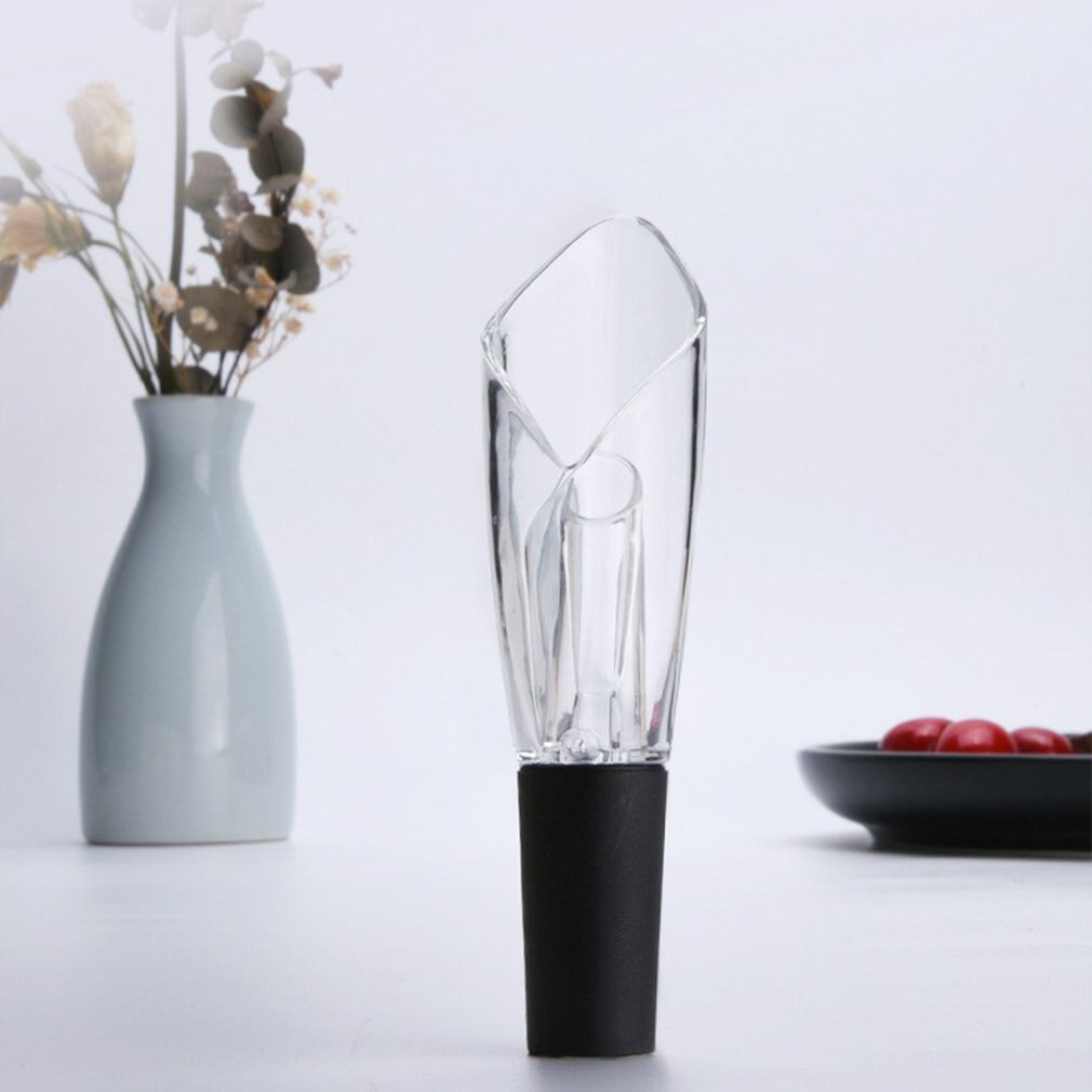 Small and portable Wine pourer Hotel kitchen gadget dual-use quick decanting grape wine pourer Classic bevel