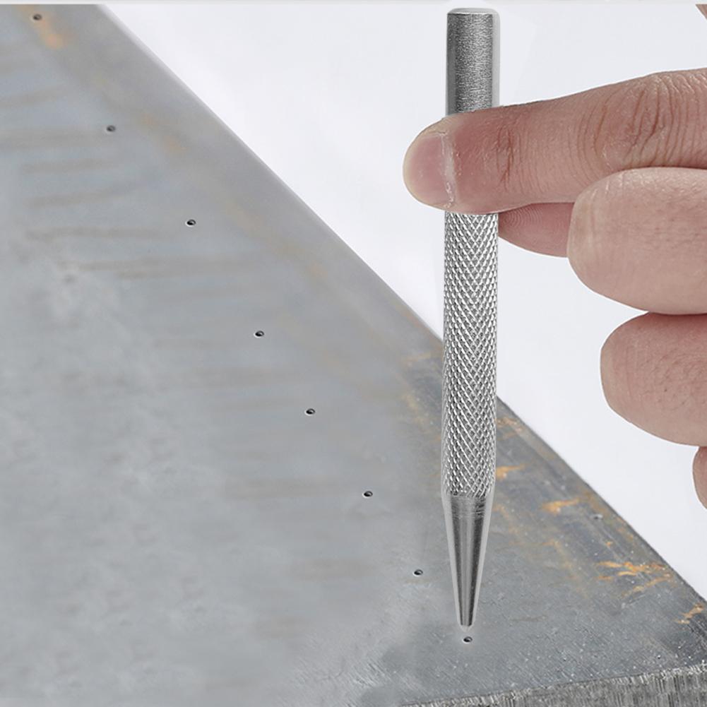 Automatic Centre Punch Anti Slip Knurling Handle High Speed Steel Metal Drill Tool Automatic Centre Punch Dot Punch
