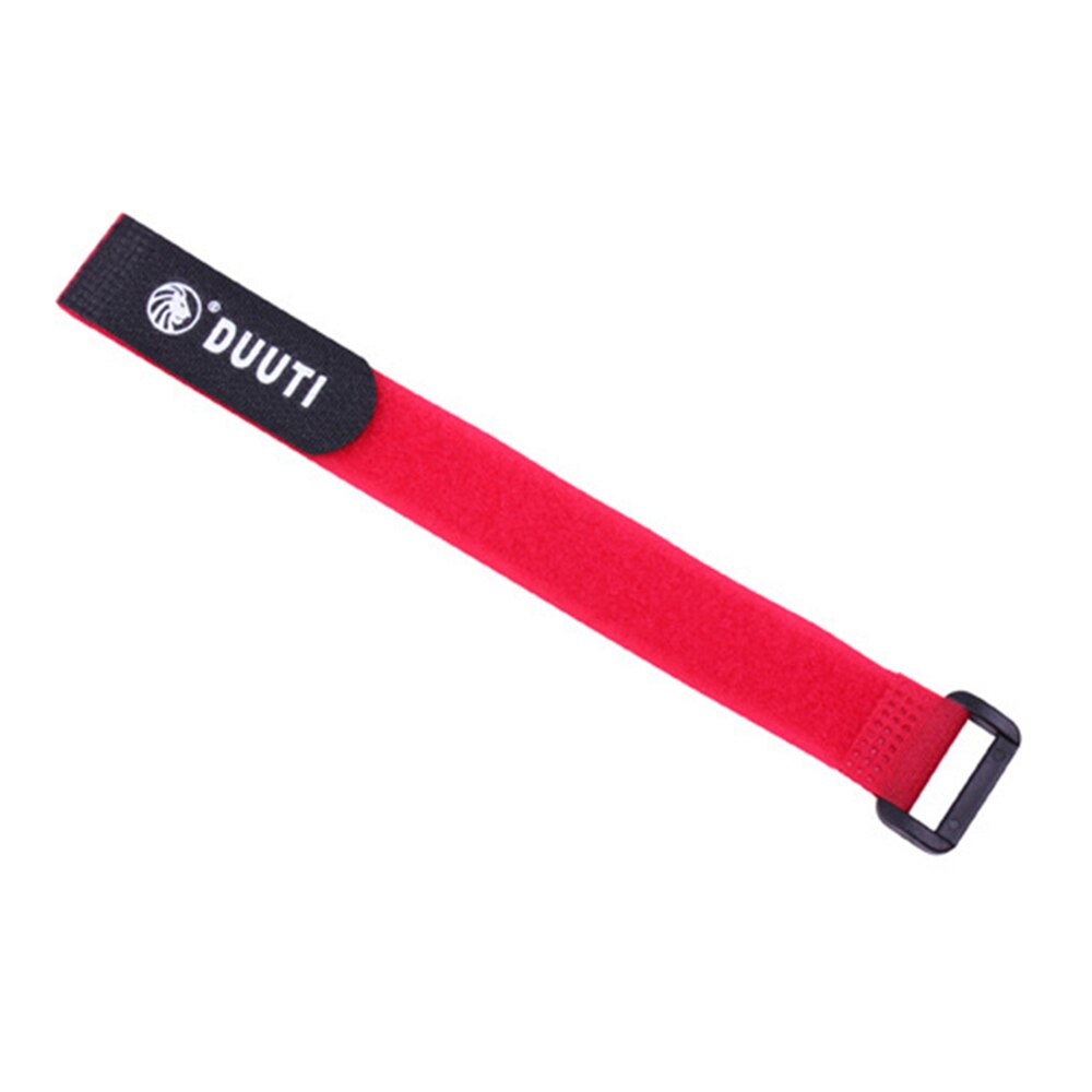 1PC Nylon Hook/Loop Tape Self Adhesive Strap Bike Cable Thread Tie Pump Bottle Band Flashlight Bandage Bicycle Accessories TSLM1: Red